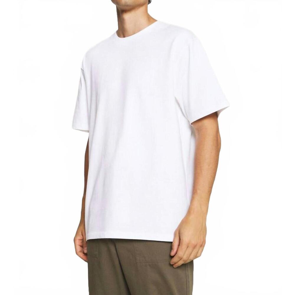 NEW LINDBERGH o-neck oversize basic t-shirt in white